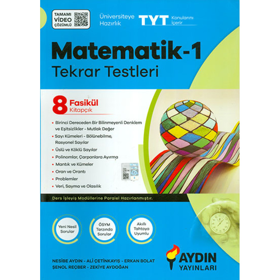 Aydın TYT Matematik 1 Tekrar Testleri