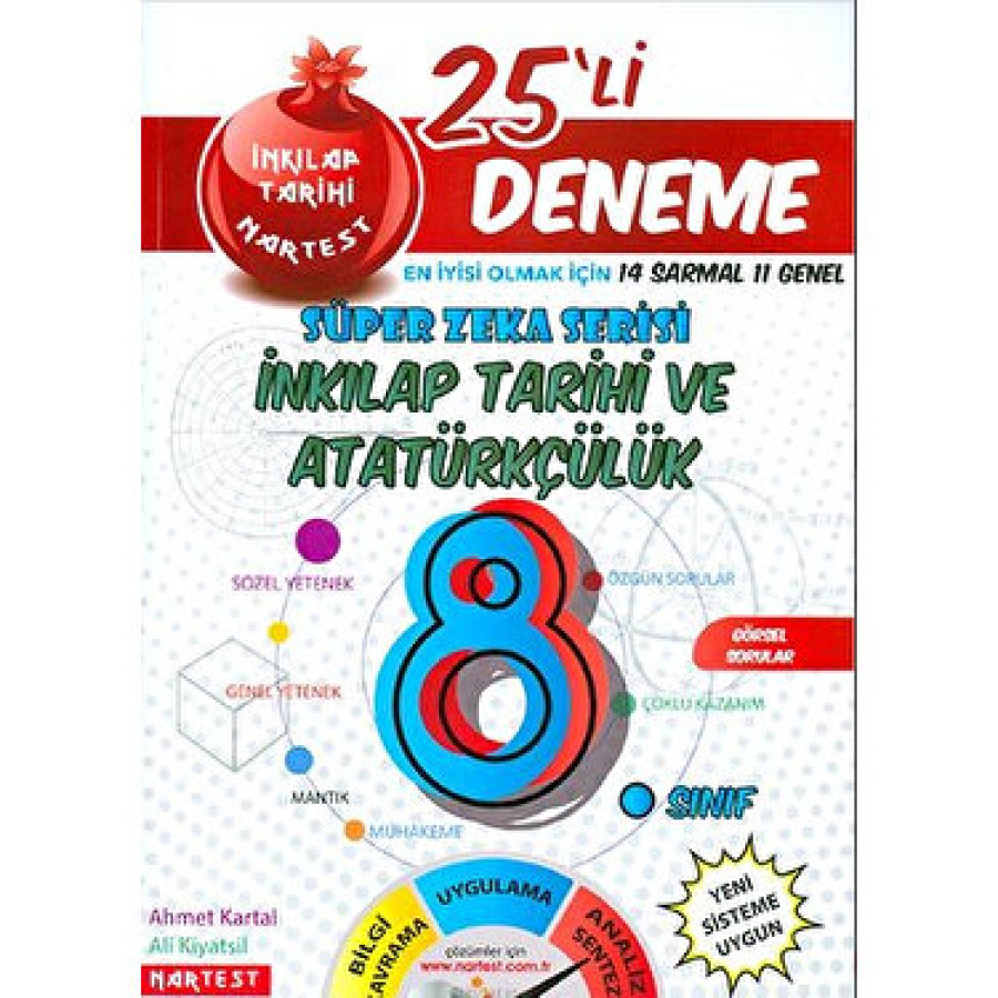 Nartest 8.Sınıf İnkılap Tarihi 25'li Deneme