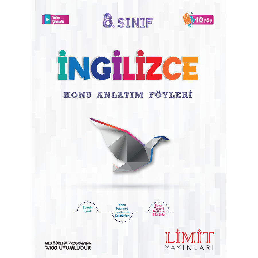 Limit 8.Sınıf İngilizce Konu Anlatım Föyleri