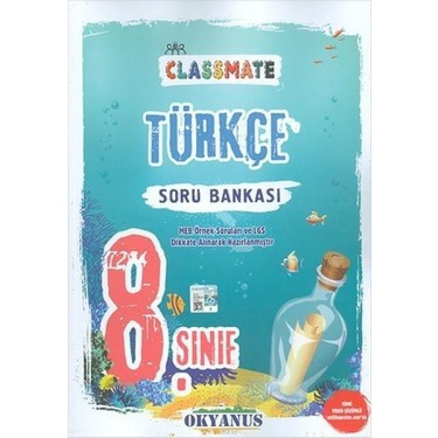 Okyanus 8. Sınıf Classmate Türkçe Soru Bankası