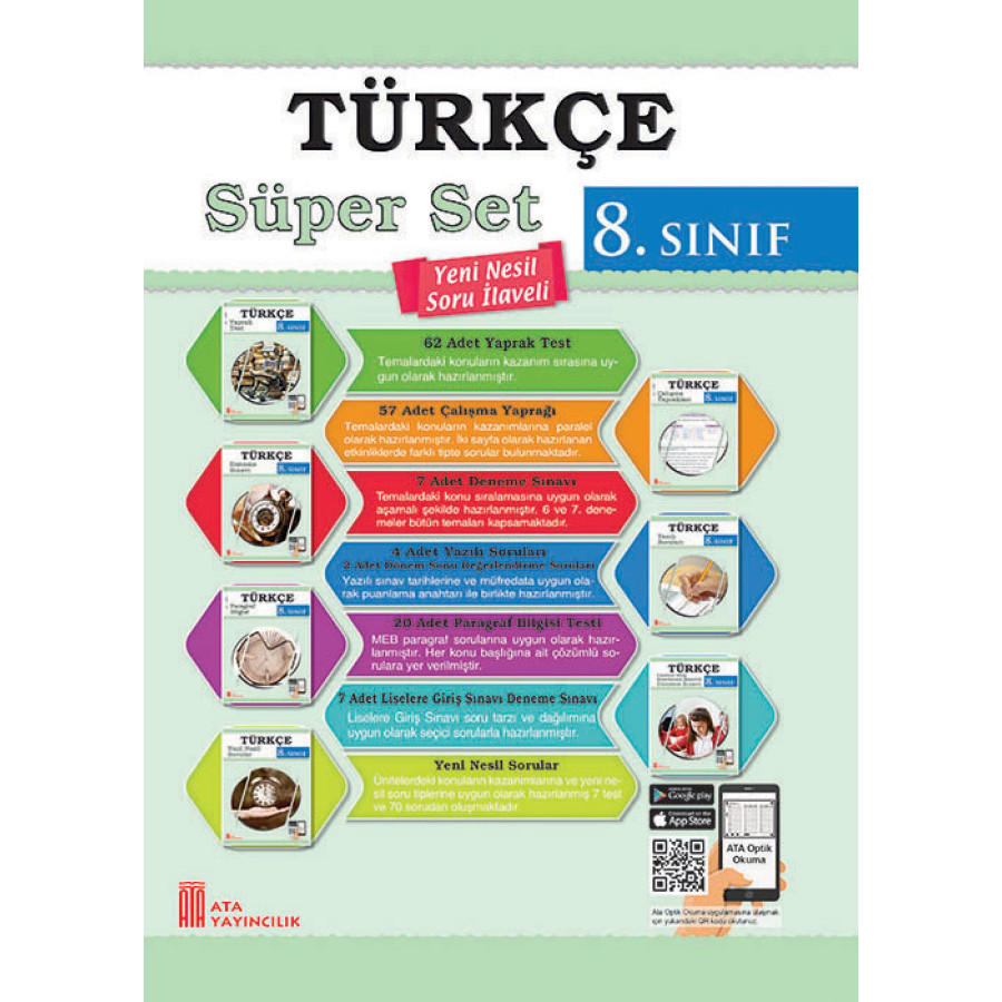 Ata 8.Sınıf Süper Türkçe Set