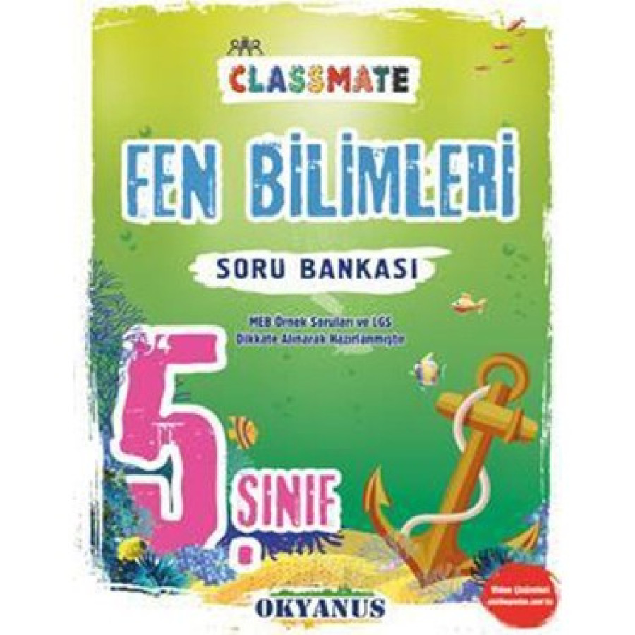 Okyanus 5.Sınıf Classmate Fen Bilgiler Soru Ban