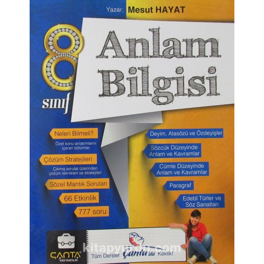 8. Sınıf Anlam Bilgisi - Çanta Yayınları