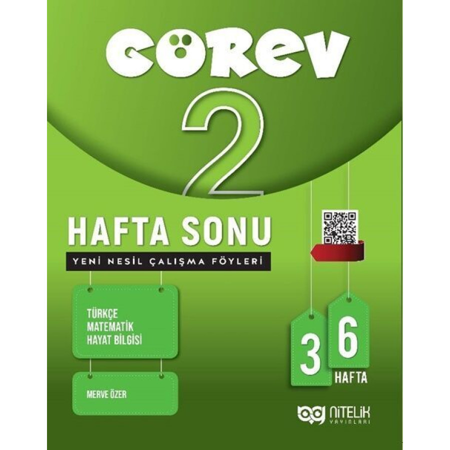 Nitelik 2. Sınıf Hafta Sonu Çalışma Föyü