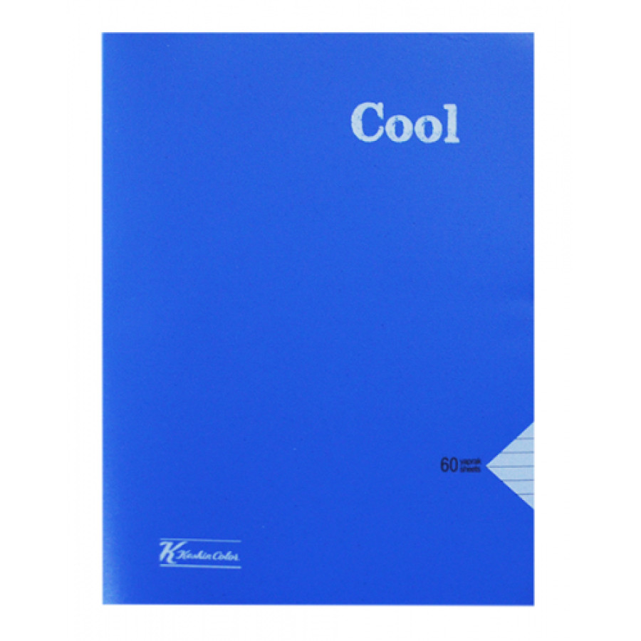 K.Color A4 100Yp.Çizgili PP Kp.Dikişli Cool Defter