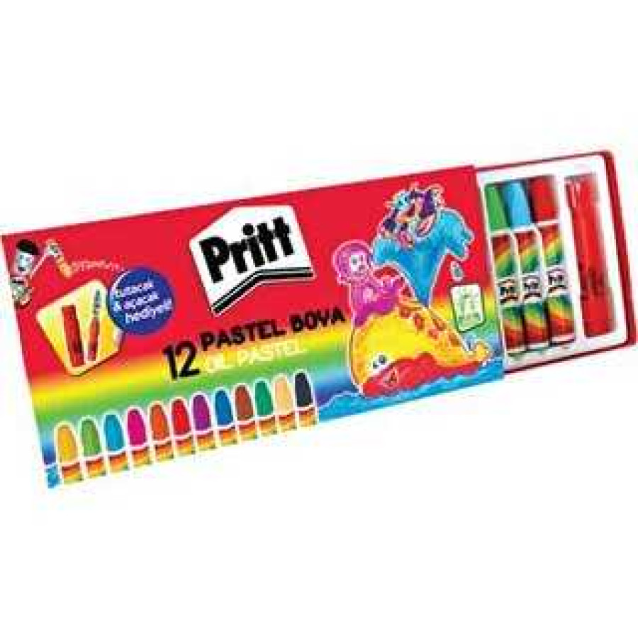 PRITT PASTEL BOYA 12 RENK 