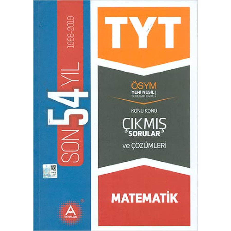 A Yayınları Tyt Matematik Son 54 Yıl Çıkmış Sor.